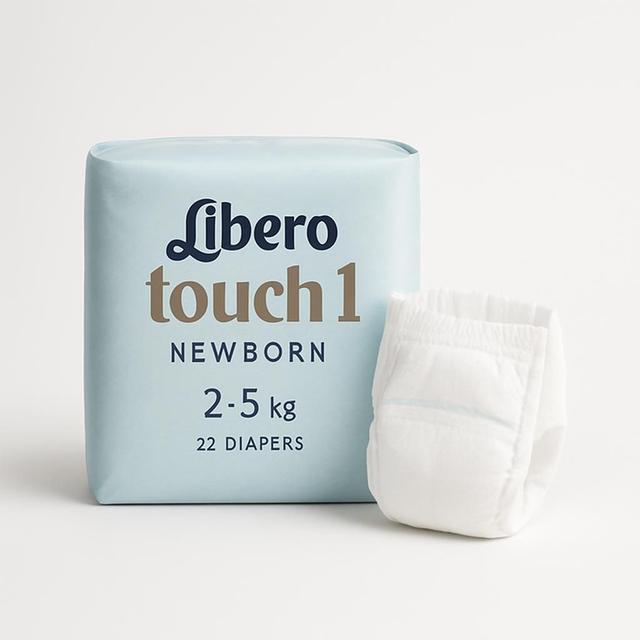 Libero Touch 1 Blöjor 2–5 kg 22 st