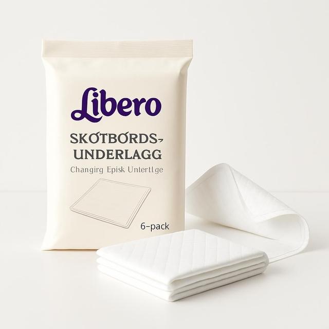 Libero Skötbordsunderlägg 6-pack