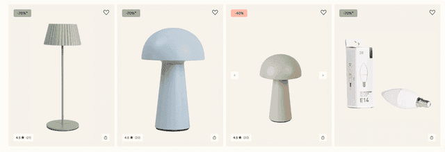 Lampor, belysning och moderna LED-lampor