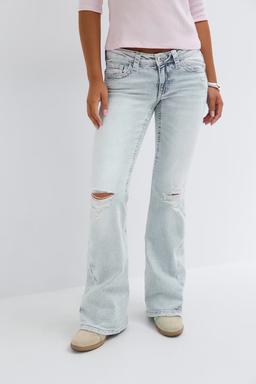 Iconic Twisted Blue Denim Jeans