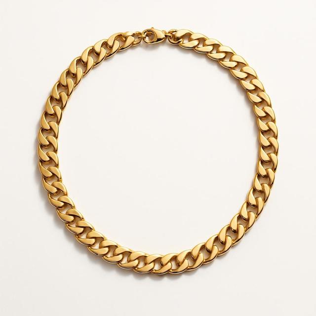 Edblad Elegant Curb Chain Necklace Gold