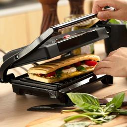 Sabor Select sandwichgrill i elegant svart