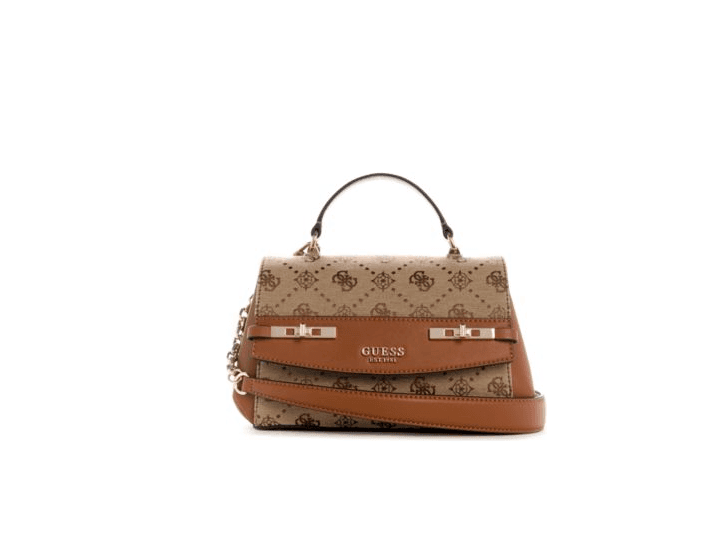 GUESS Melinda Logo Top Handle Flap