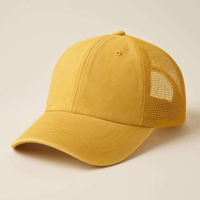 Keps - Gårda Flag Denim Trucker Cap (gul) - Hatshop.se