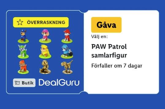 Gratis Paw Patrol-figur i Lidl Plus