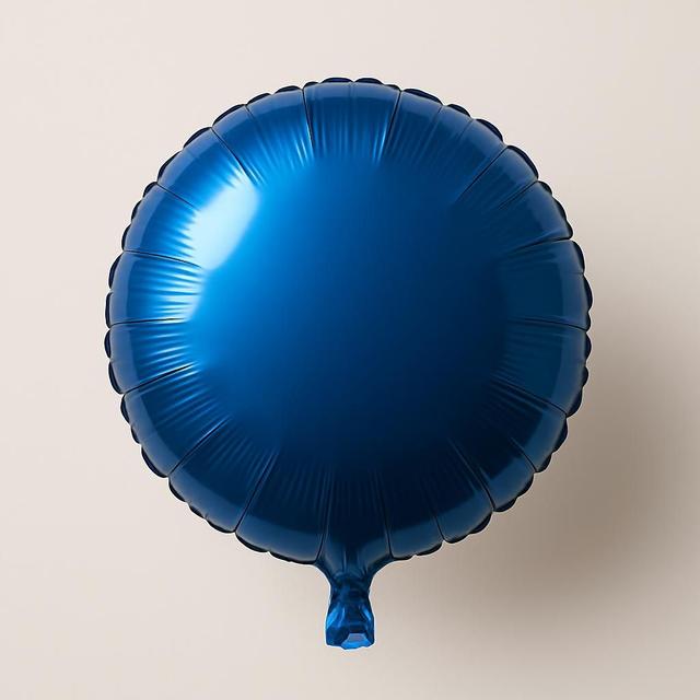 Folieballong Grattis Blå