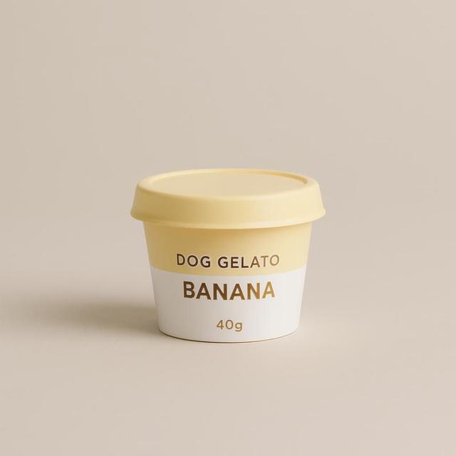 Fidovet Hundglass Gelato Banansmak 40g