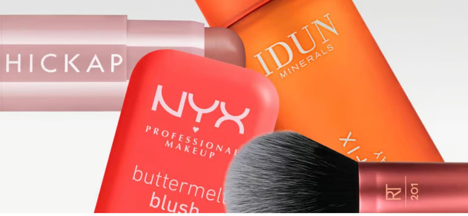 Få 25% rabatt på makeup hos KICKS