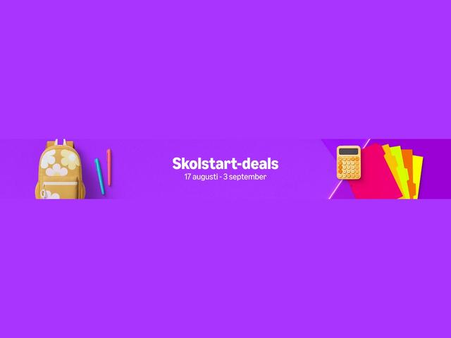 Fynda inför skolstarten hos Amazon till 3 september