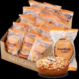 Kampanj på Delicato-bollar, biskvier och fika