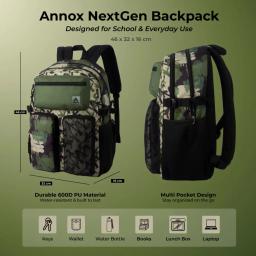 Annox NextGen Praktisk Multifunktionell Ryggsäck