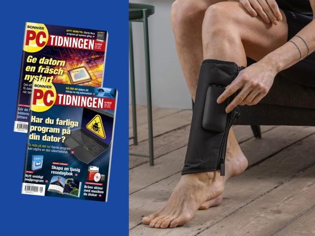 Två tidningar för 169 kr med benmassageapparat