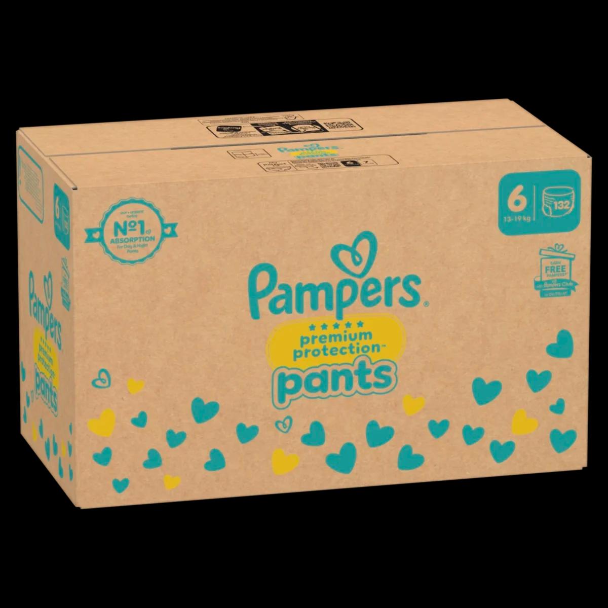 20 % rabatt på Pampers byxblöjor 132-pack vid köp av 2 hos Apotek Hjärtat