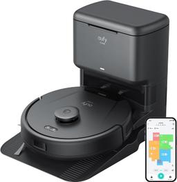 eufy L60 robotdammsugare med sugstation (renoverad) för 1 790 kr hos Amazon