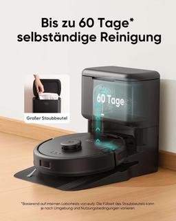 eufy L60 robotdammsugare med sugstation (renoverad) för 1 790 kr hos Amazon