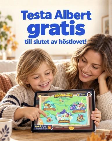 Prova Albert gratis hela höstlovet