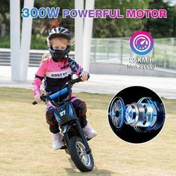 🏍️ RCB R9X elektrisk motorcykel för barn
