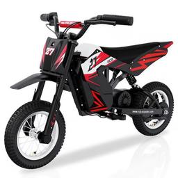RCB Elektrisk Barnmotorcykel 300W 12-tum Röd