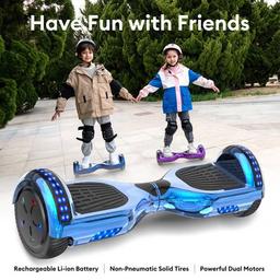 RCB Hoverboard med kart, Bluetooth och LED