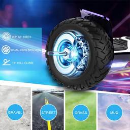 🔥 RCB Hoverboard 8,5" med dubbelmotor & APP – 2 299 kr