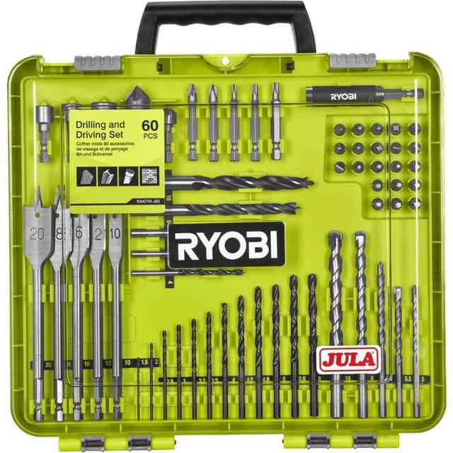 Ryobi borr- och bitssats 60 delar för 199 kr med JulaClub hos Jula