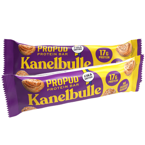 Skicka en ProPud kanelbullebar via Mobila Presentkort för 25 kr