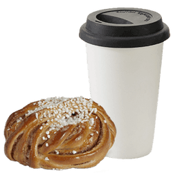 Skicka en bulle-fika via Mobila Presentkort för 50 kr