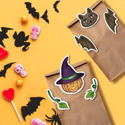 Gratis halloweenpyssel och målarbilder att skriva ut hos inkClub