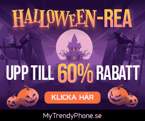 Halloween-rea hos MyTrendyPhone - upp till 60% på mobiltillbehör!
