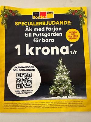 Åk med färjan till Puttgarden för bara 1 krona