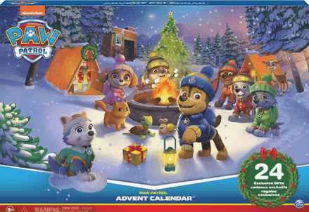 55% rabatt på PAW Patrol  adventskalender hos Amazon
