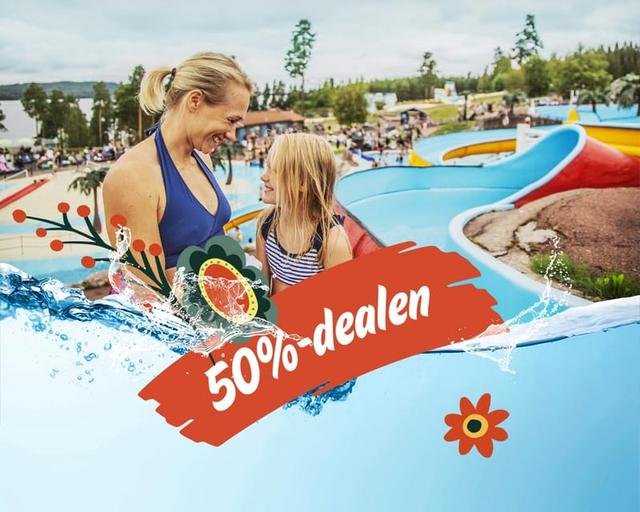 Leksand Sommarland - 50% rabatt på entrébiljetter & utvalda boenden