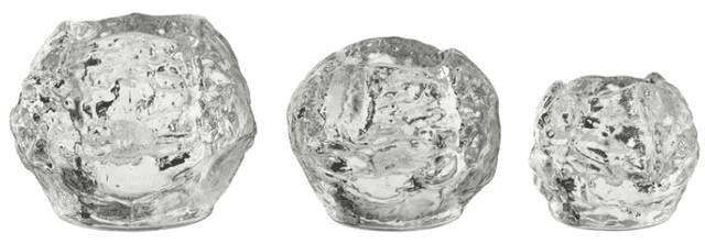 Nedsatt pris på Kosta Boda Snowball Ljuslykta 3-pack - Nordic Nest