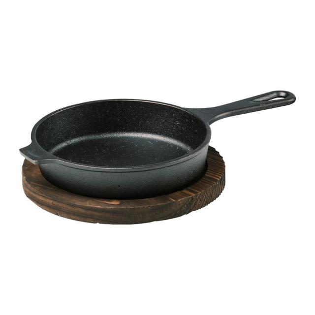 Lucka 2 - RBA Portionspanna Gjutjärn Ø15cm med Underlägg 2-pack - Önska