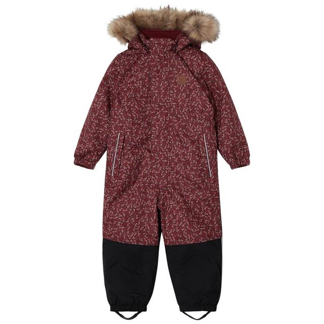 Kuling Chamonix Blommig Vinteroverall Violet Grape