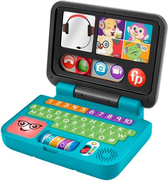 Fisher-Price Laugh & Learn Lets Connect Computer Swedish Edition