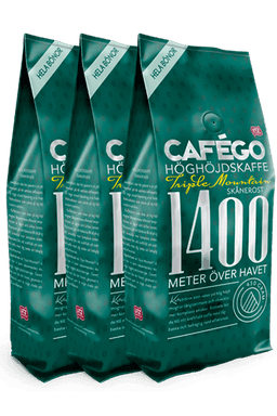 Espresso Förpackning 3 Pack(150) - Cafégo