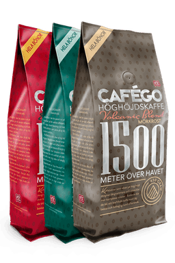 Espresso Förpackning 3 Pack(150) - Cafégo