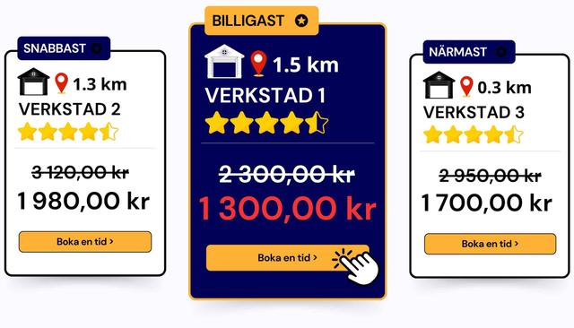 Jämför verkstadspriser effektivt och spara pengar på bilreparationer - Autobutler