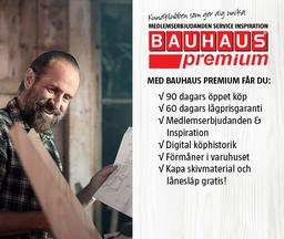 Medlemskvällar hos Bauhaus - 10% rabatt