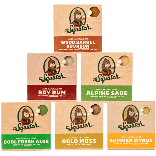 Dr. Squatch Soap Variety 6-Pack UK
