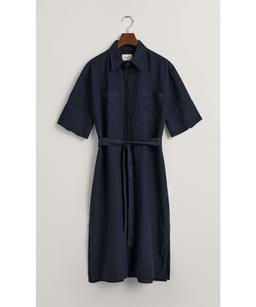 GANT Skjortklänning i linnetyg