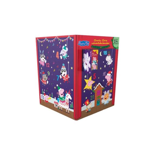 Greta Gris Adventskalenderbok