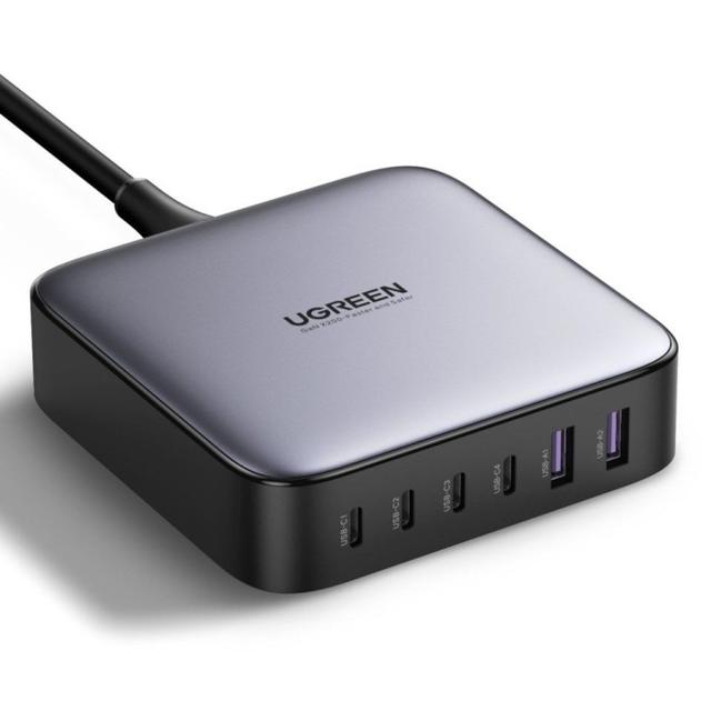 Ugreen 200W Multiladdare med 6 Portar