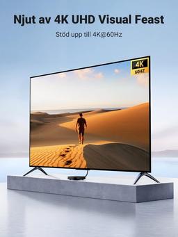 UGREEN 4K Nylon HDMI 2.0 kabel 1M