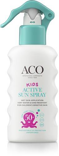 ACO Kids SPF 50+ Sunscreen Pump Spray 175ml