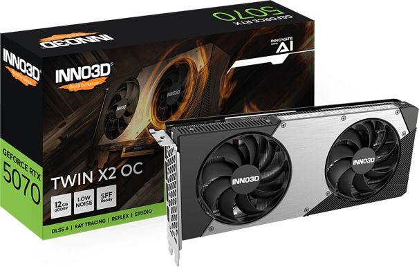 INNO3D GeForce RTX 5070 Twin X2 OC 12GB