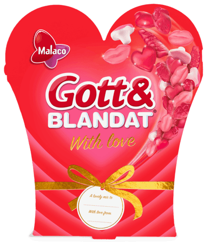 Överraska någon med Gott & Blandat med kärlek