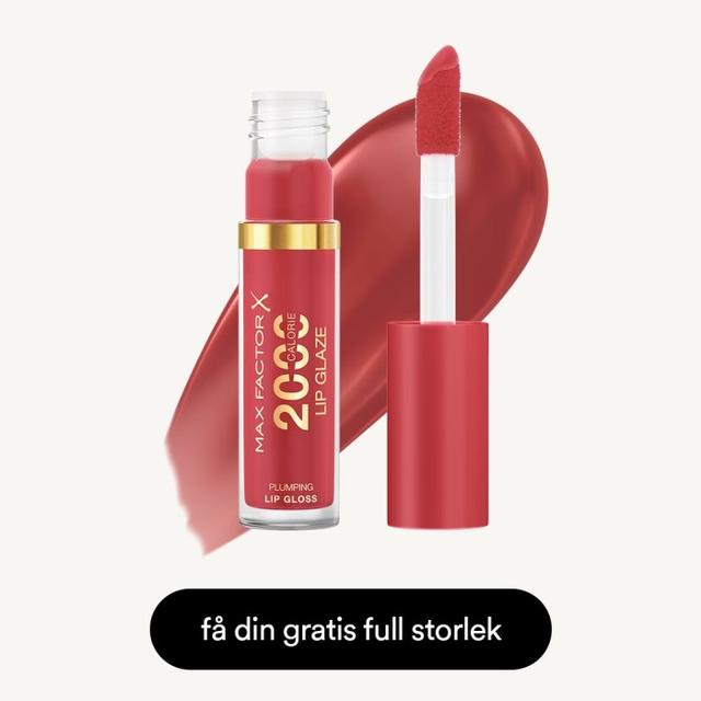 Få gratis Max Factors 2000 Calorie Lip Glaze