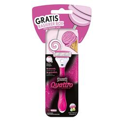 Quattro Kvinnors Hyvel med Resefodral